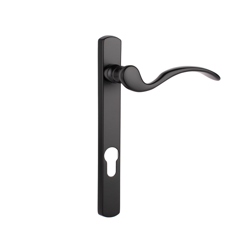 Dart Scroll Door Handle - Black (Right Hand) - (Sold in Pairs)